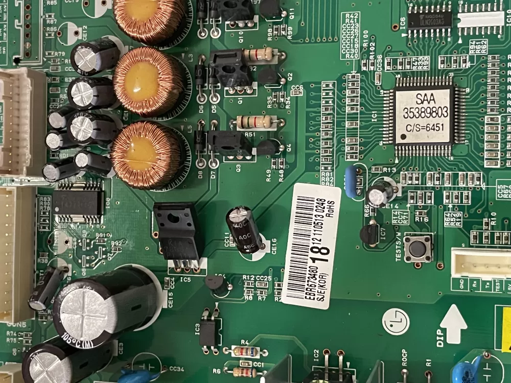 LG EBR67348002 Refrigerator Main Control Board PCB AZ38674 | KM274