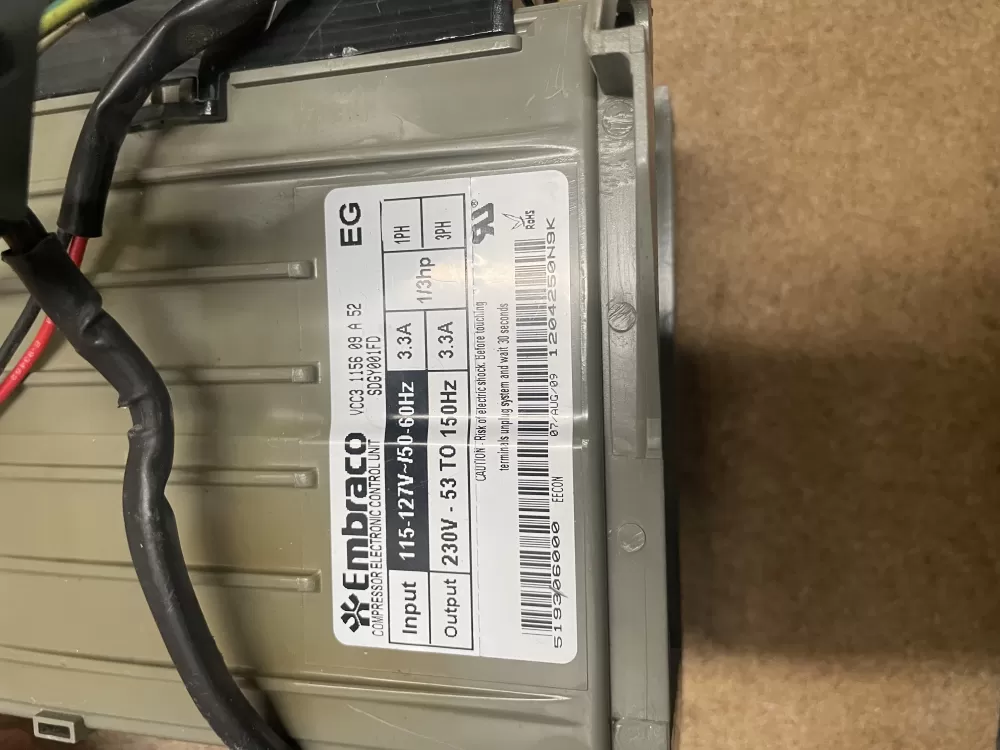 Whirlpool W10629033 Refrigerator Inverter Control Board AZ13220 | KM952