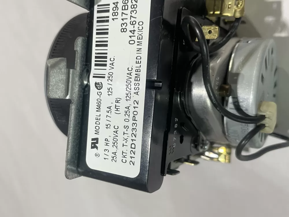 GE 212D1233P012 WE4M364 Dryer Timer AZ152003 | Wm845