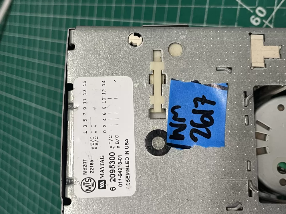 Maytag 6 2095300 Washer Timer AZ211994 | Wm2617