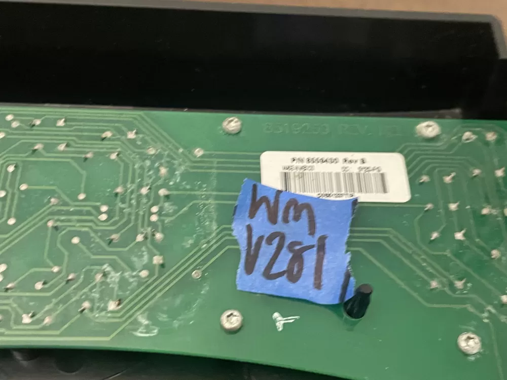 Kenmore Whirlpool 8559430 8558762 Dryer Control Board AZ99661 | Wmv281