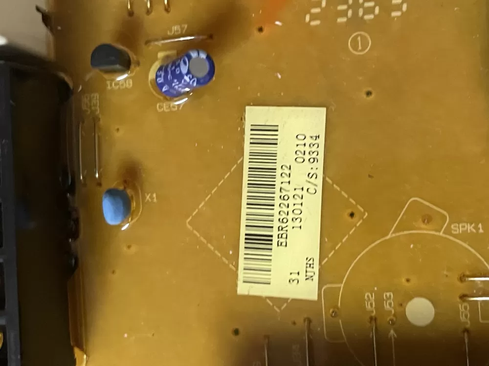 LG EBR62267117 EBR62267122 PS7792454 Washer Control Board AZ50511 | Wmv459