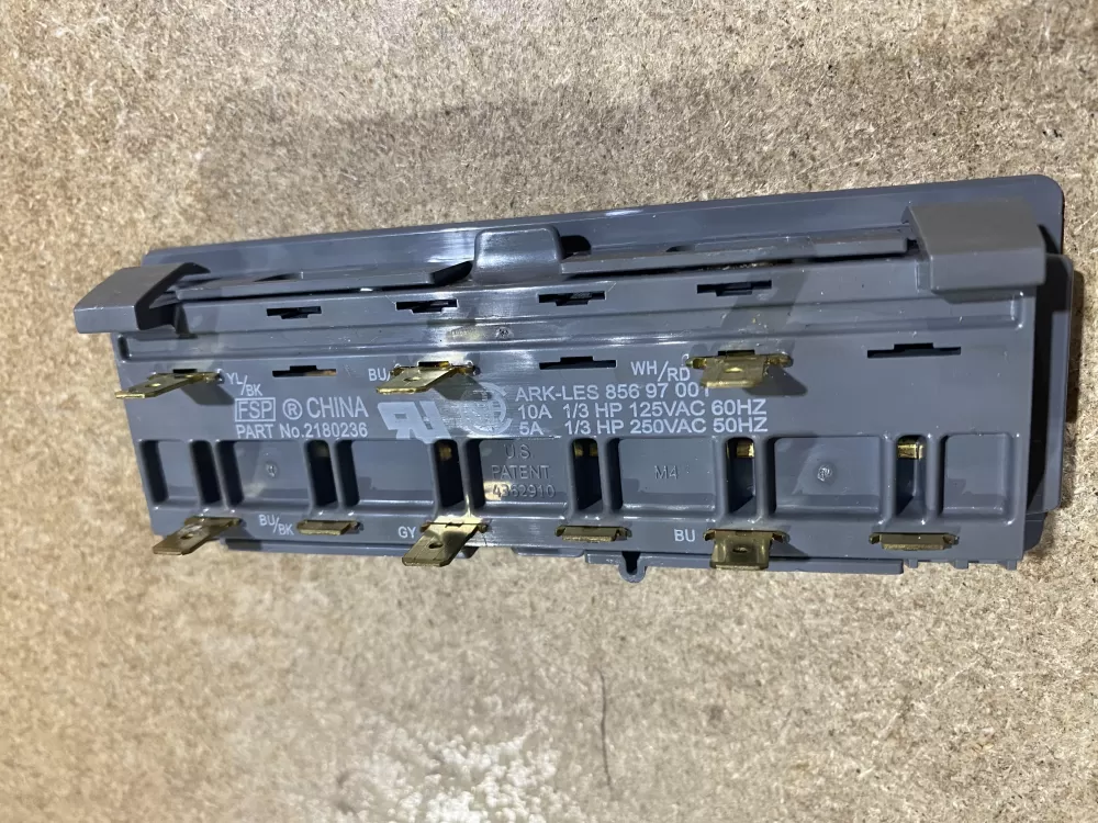 Whirlpool  Maytag  KitchenAid  Kenmore AP6005966 2180236 WP2180236 PS11739028 Refrigerator Control Board Dispenser Switch