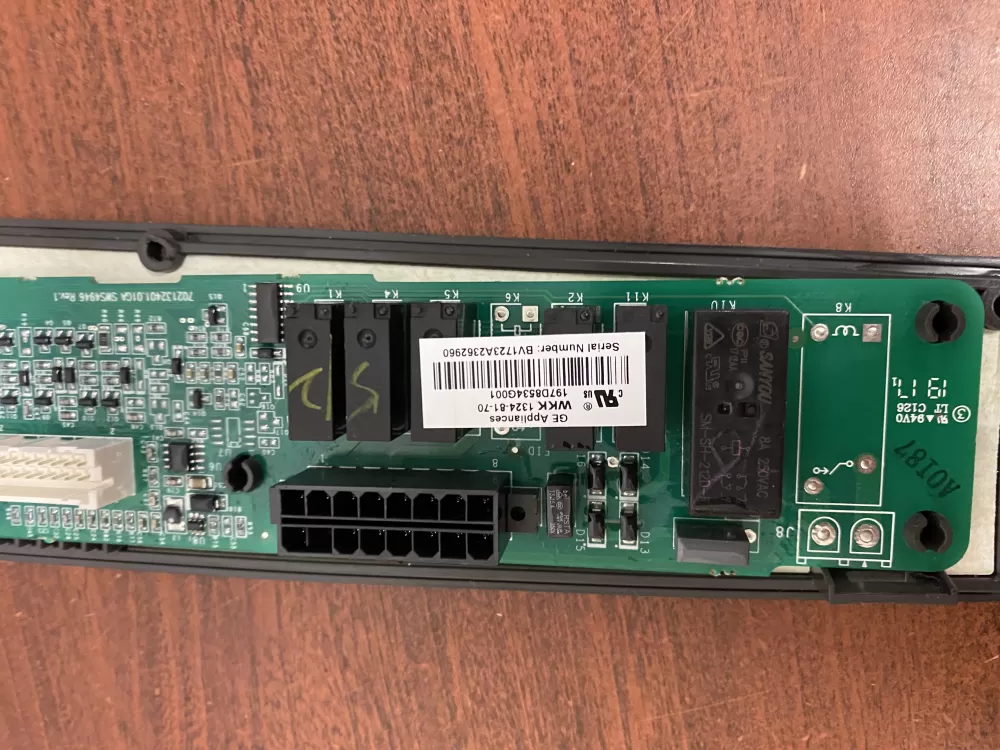 GE 100027 Refrigerator Control Board French Door Dispenser AZ53807 | BK1857