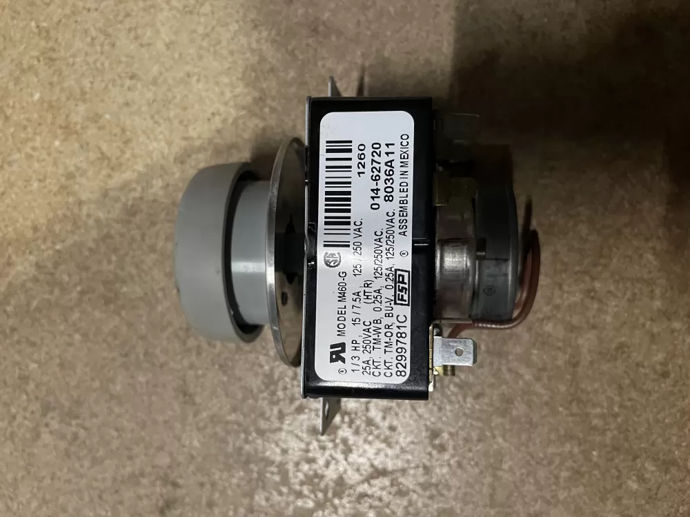 Whirlpool 8299781C WP8299781 AP6012589 8299781 909732 PS11745799 Dryer Timer