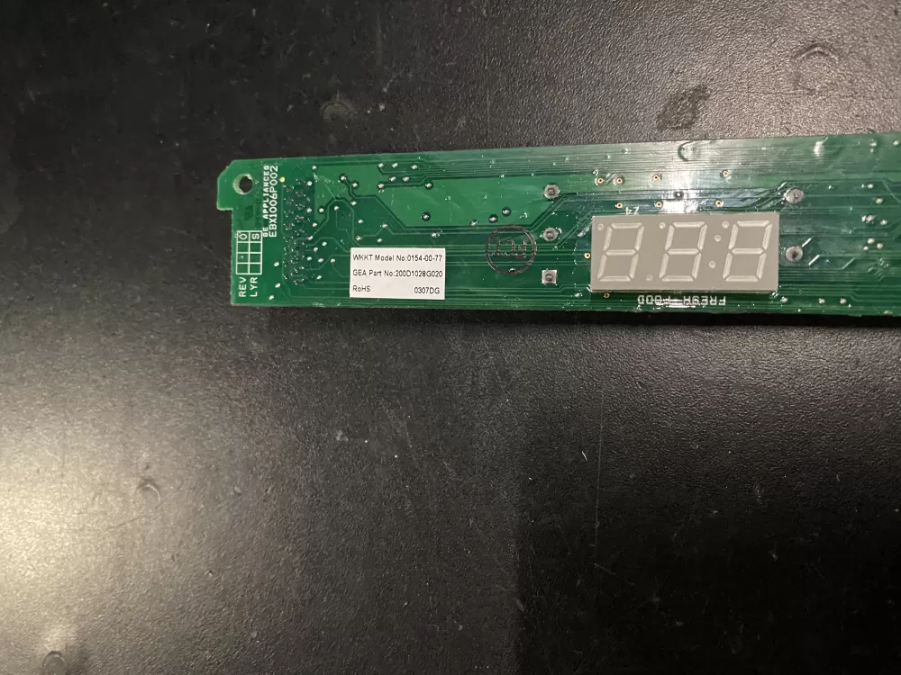 GE 200D1028G020 Refrigerator Control Board AZ26745 | BK85