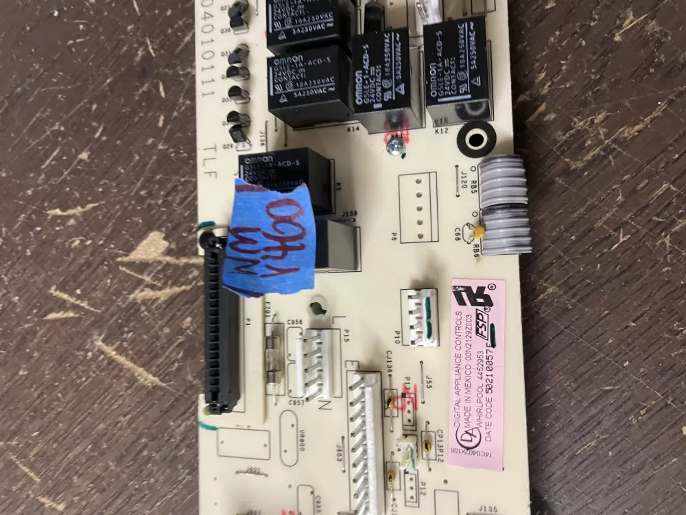 Whirlpool KitchenAid WP4452953 4452953 Range Oven Control Board AZ50578 | Wmv460