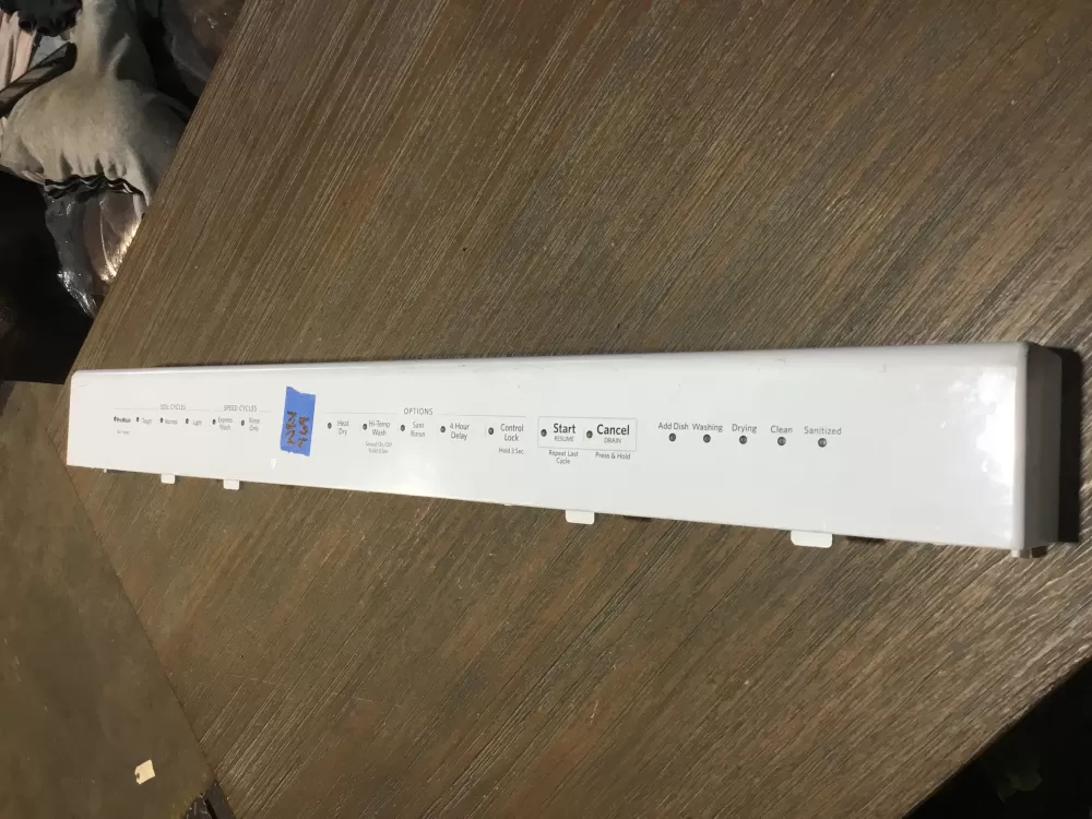 KitchenAid W10905428 Dishwasher Control Board Panel Console AZ51789 | NRV469