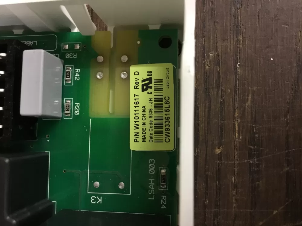 Whirlpool Dryer Control Board WPW10111617 AZ33556 | NRV367