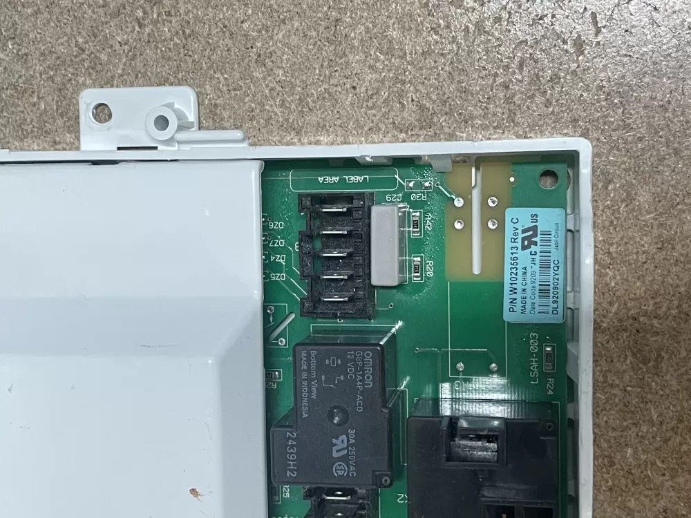 Whirlpool Maytag W10235613 Dryer Main Control Board AZ23858 | KM801