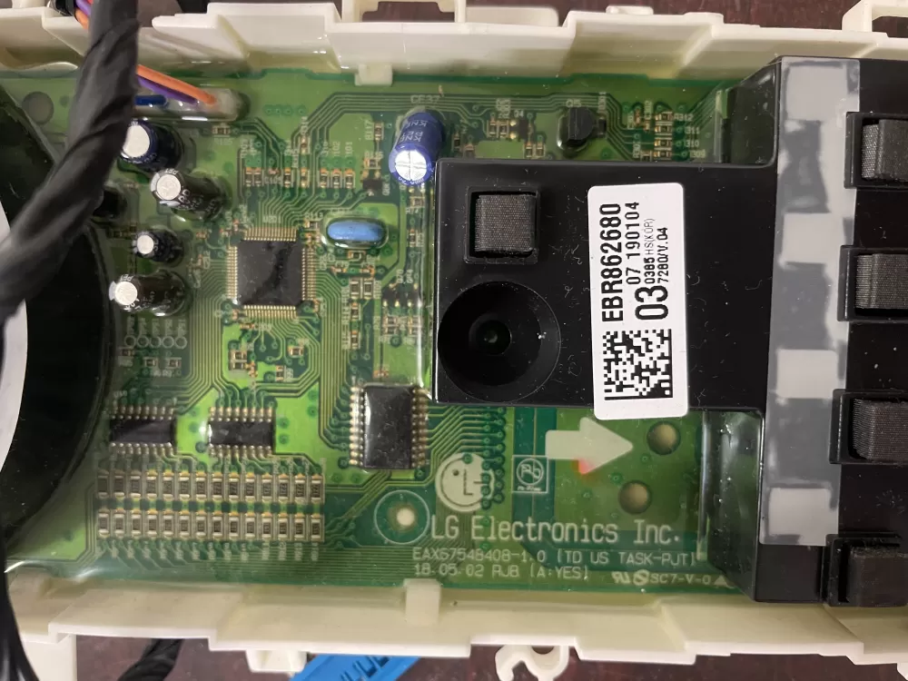 LG EBR86268003 AP6887909 EAX67548408 Dryer UI Control Board AZ48817 | KMV249