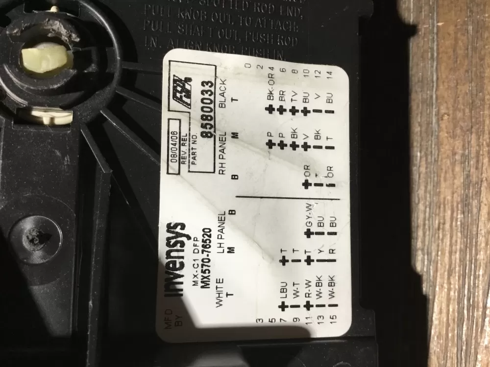 Whirlpool Kenmore 280225 8580033 Washer Timer AZ53006 | NR1863