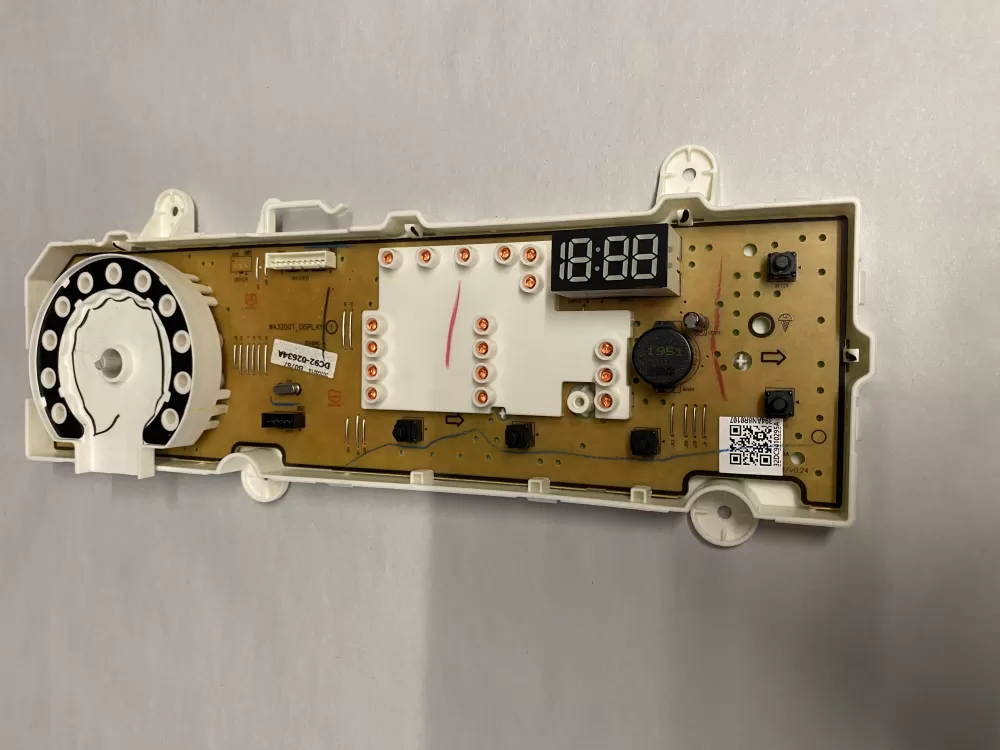 Samsung DC92-02634A DC9202634A  DC94-10295A Dryer Control Board Panel