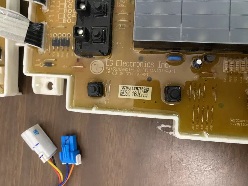 LG EBR78898216 Washer Control Board Pcb Assembly AZ91618 | BK1463