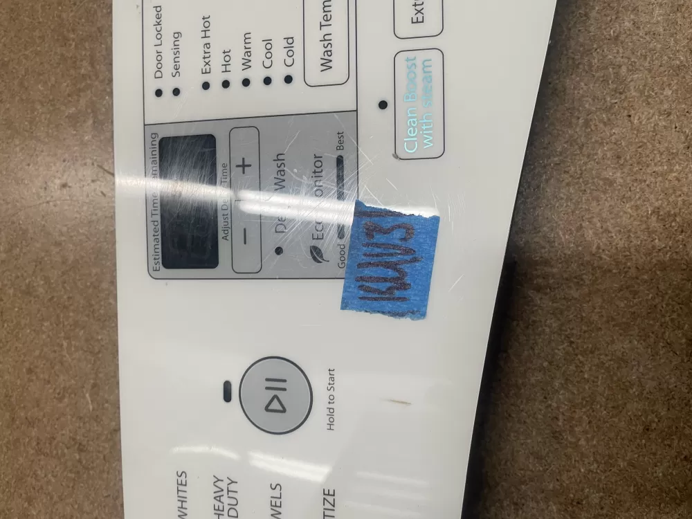 Whirlpool W10433088 Washer Control Board Display AZ6316 | KMV3