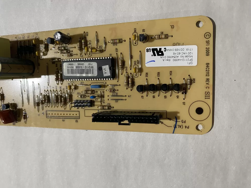 Frigidaire Dishwasher Control Board SF2112-K4990 A054990 01A AZ193287 | BK2149