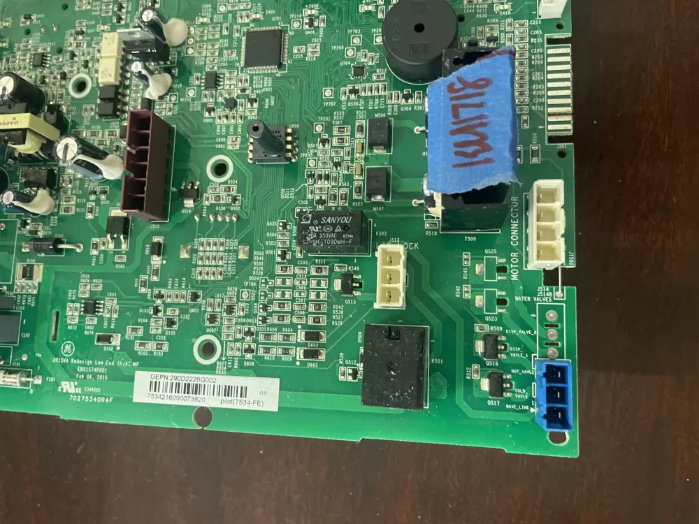 GE WH22X29556 WH18X25896 290D2226G002 Washer Control Board AZ41232 | KM1718