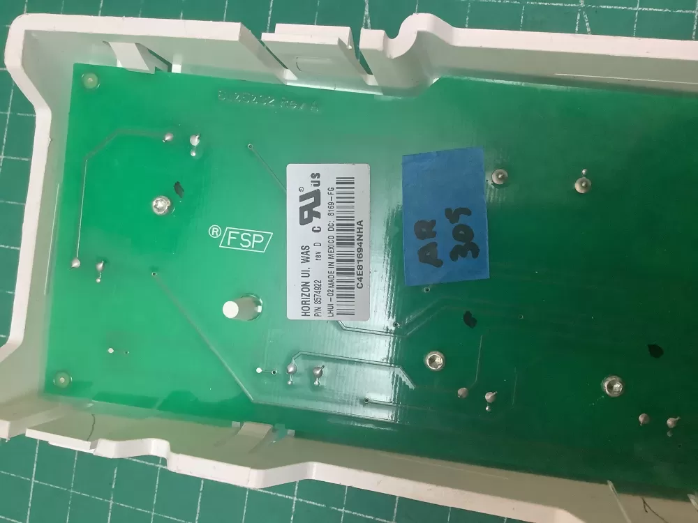 Whirlpool 8574922 Washer Control Board User Interface AZ226048 | AR305