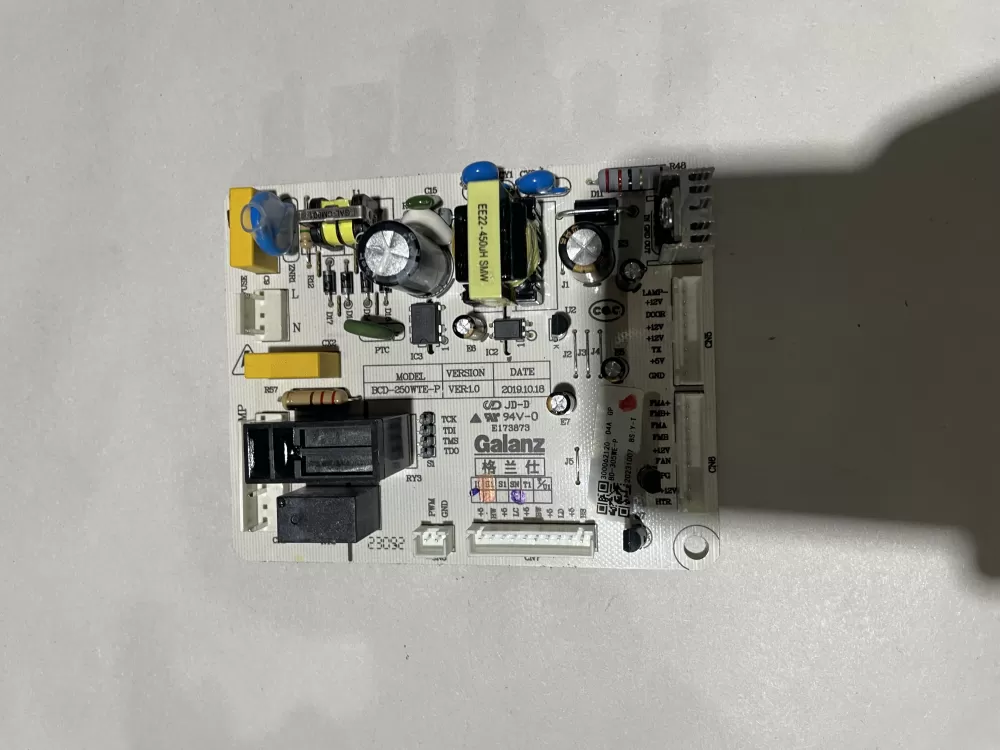 Galanz BCD-250WTE-P  BCD250WTEP  300062120  20231007 Refrigerator Main Board BCD-