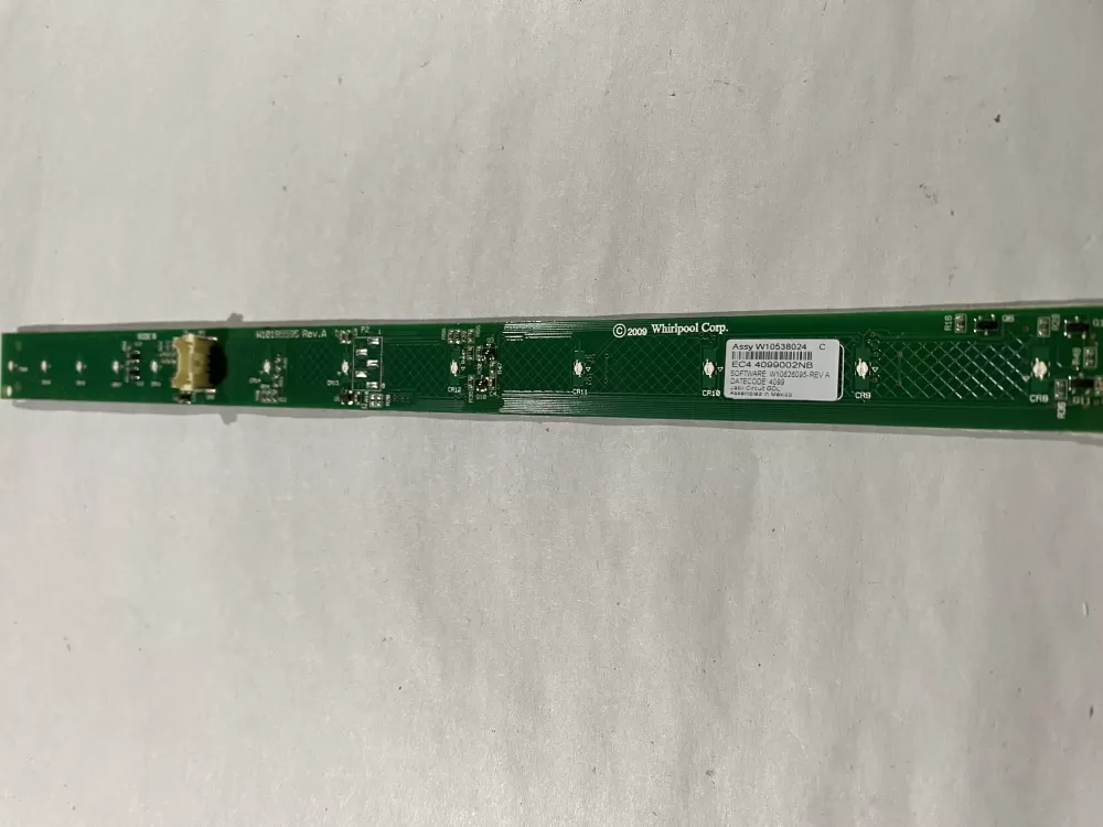 KitchenAid W10538024 Dishwasher Control Board AZ186360 | BKV777