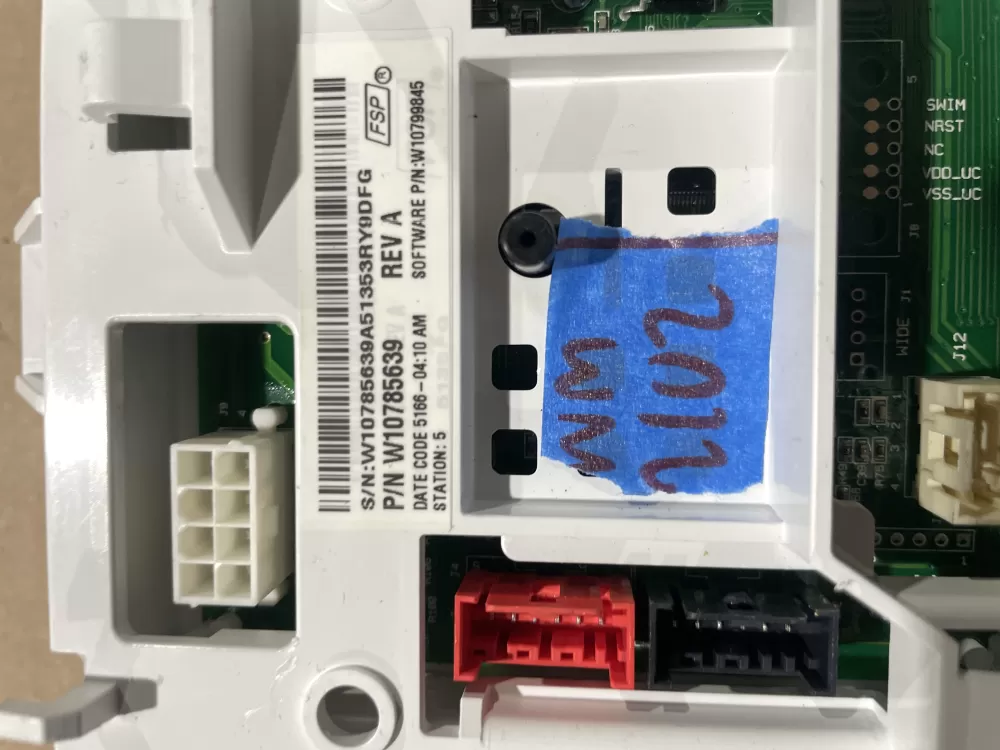 KitchenAid Roper Estate W10711030 Washer Control Board AZ64884 | Wm2102