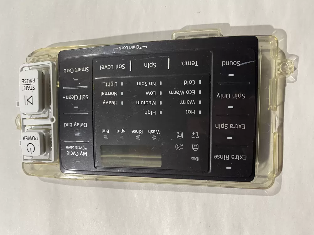 Samsung DC92-01607J  AP6243588  DC94-06643A  DC93-00376D  PS12084833 Dryer UI Control Board