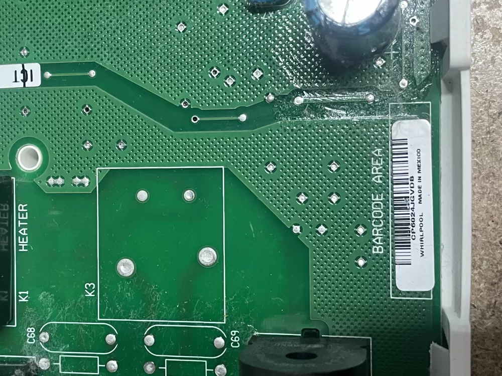 Whirlpool WP8546219 Dryer Control Board AZ18744 | KM1128