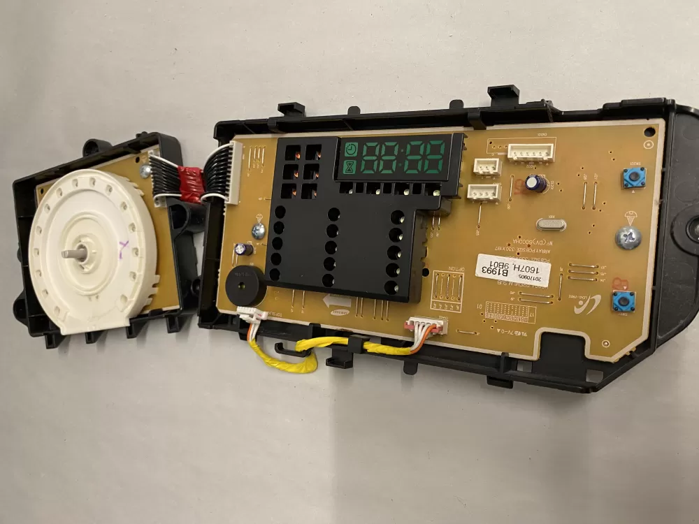 Samsung DC92-01607H DC9201607H Dryer Control Board Interface