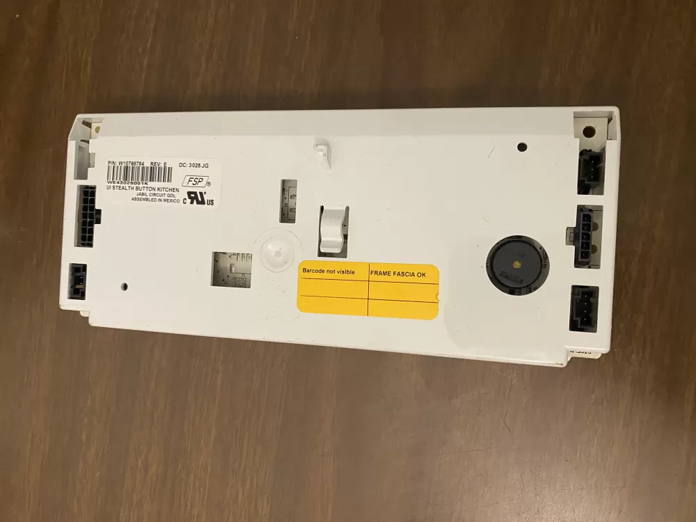 Whirlpool KitchenAid W10723851 Refrigerator Control Board AZ101733 | BK943