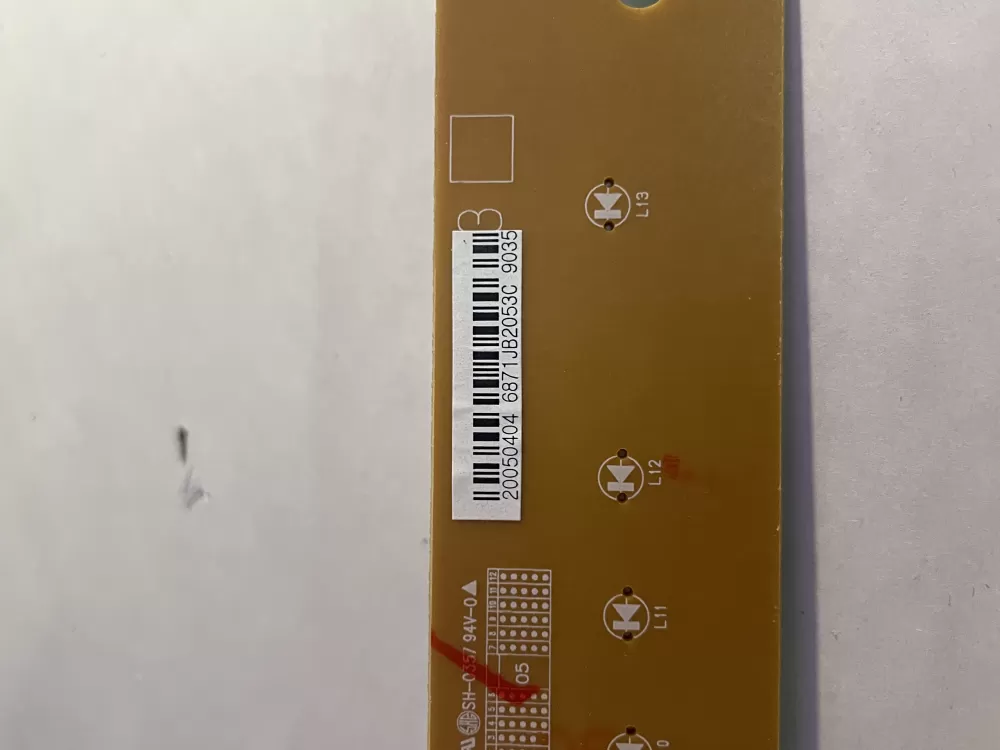 LG 6871JB2053C Refrigerator Control Board AZ195736 | Wm991