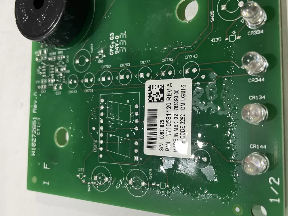 Whirlpool W10581120 Washer Control Board AZ165422 | Wm2551