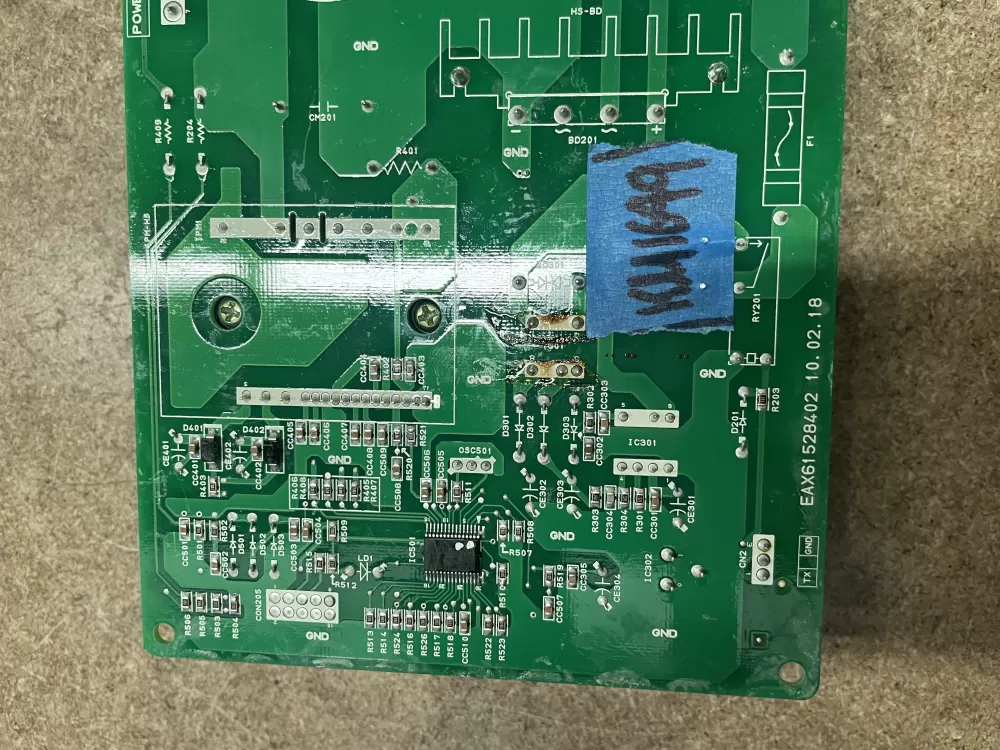 Kenmore LG EBR64173902 Refrigerator Control Board Electronic AZ20289 | KM1649