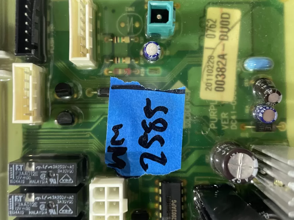 Samsung DC92-00382A DC92-00339B Dryer Main Control Board AZ169013 | Wm2585
