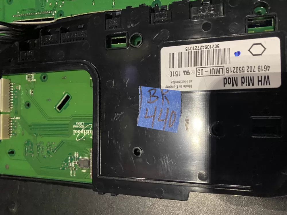 Whirlpool 4619 702 55021B Washer Control Board AZ25207 | BK440