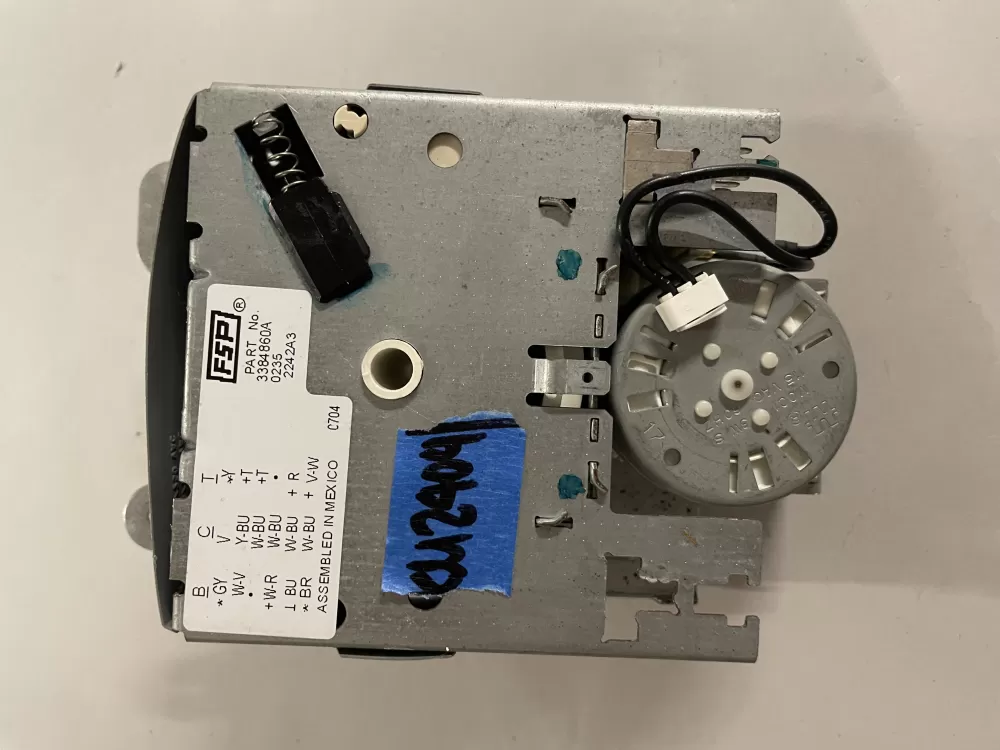 Whirlpool Roper Kenmore 3384860A 3384860 Dishwasher Timer AZ143283 | KM2404