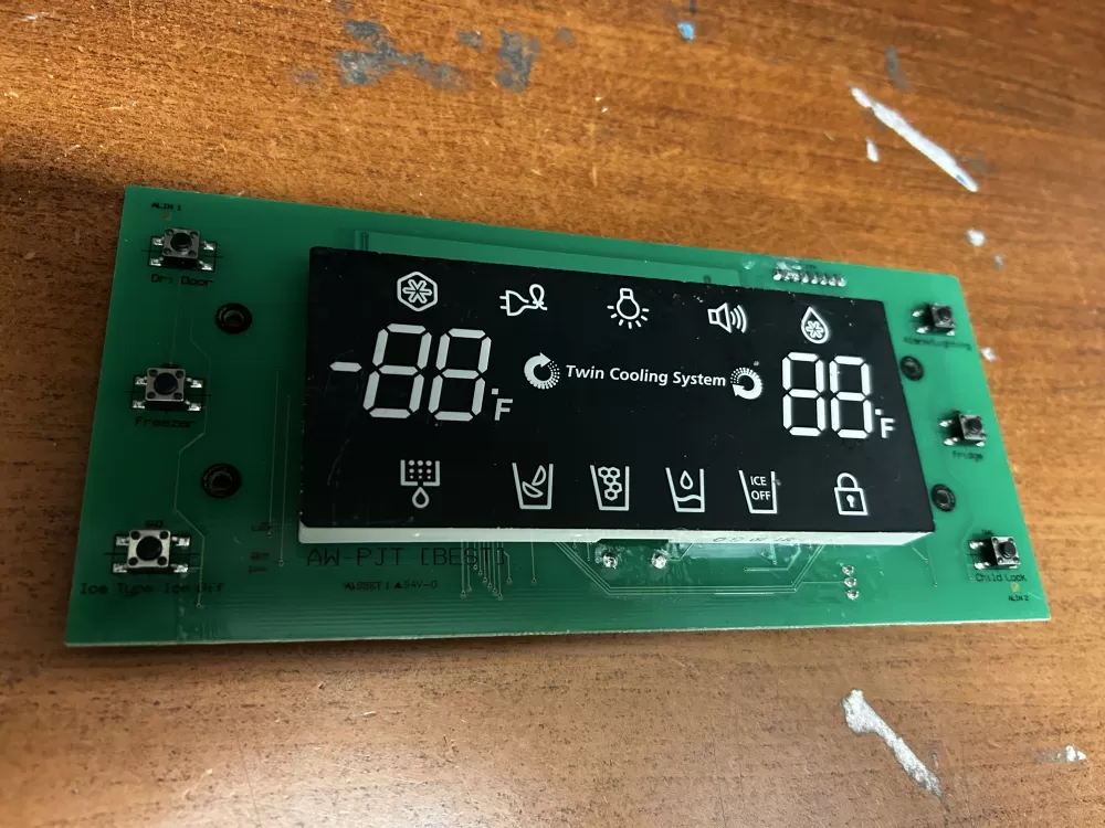 Samsung DA41-00463F Refrigerator UI Display Control Board AZ182314 | GL130