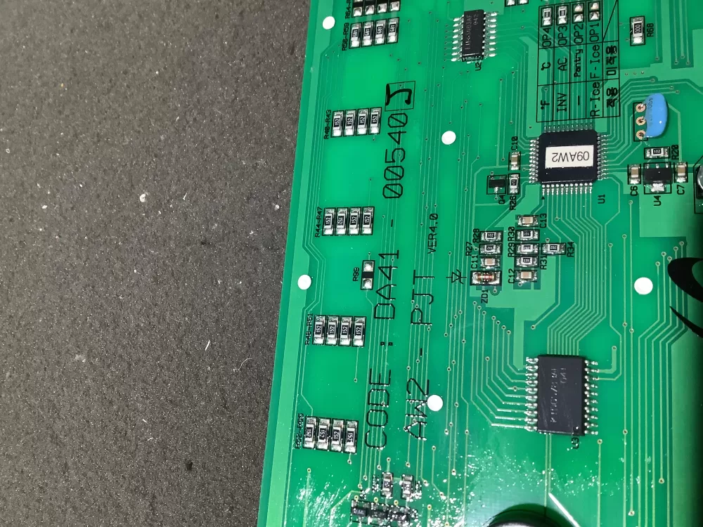 Samsung DA41-00540J Refrigerator Display Control Board Display AZ119366 | NR2203