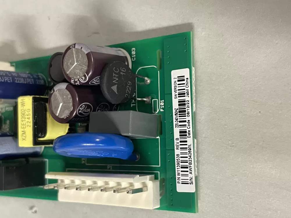 Whirlpool W11442522 Refrigerator Control Board Interface AZ218488 | Wm1568