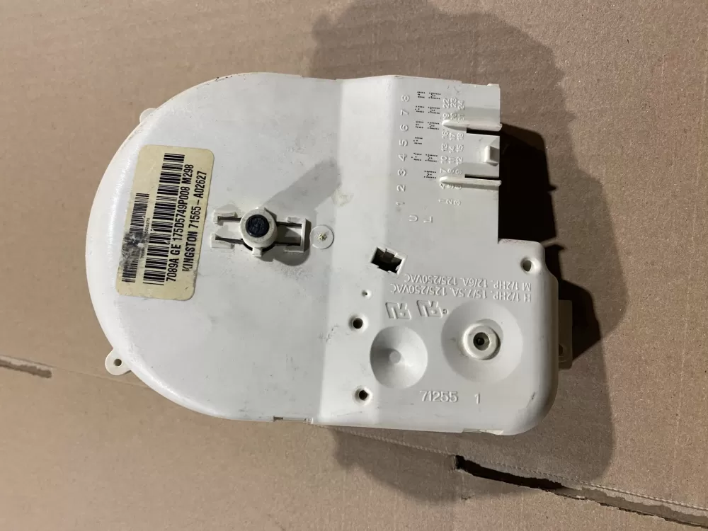 GE WH12X10350 175D5749P008 Washer Timer AZ82098 | BK1648