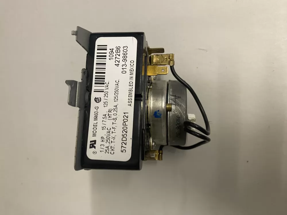 GE 572D520P021 WE4M271 Dryer Timer AZ225147 | BK1108