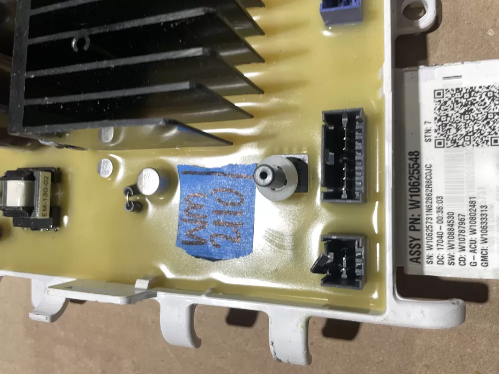 Whirlpool W10625548 W10812418 W11030475 Washer Control Board AZ65633 | Wm2110
