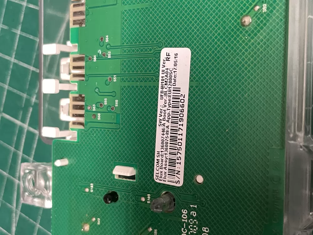 Frigidaire 136007544 A10066602 Washer Control Board Panel AZ209364 | Wm2086