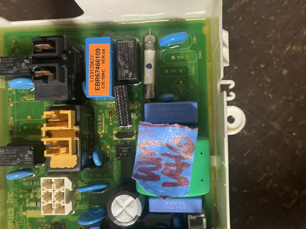 LG EBR67466109 EBR67466116 Washer Main Control Board AZ41953 | Wmv416