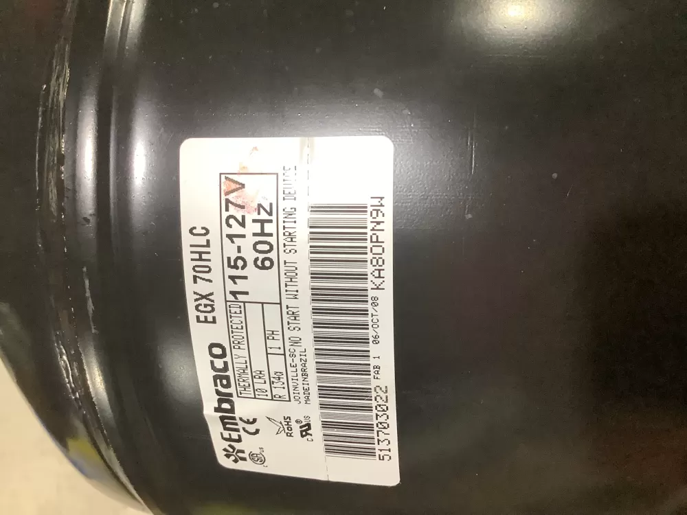 GE 513703022 Refrigerator Compressor