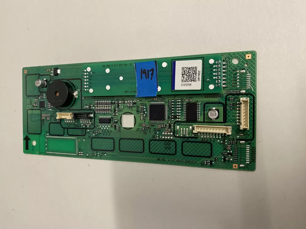Samsung Wa50r5400av Washer Control Board Display Module AZ227428 | BK1917