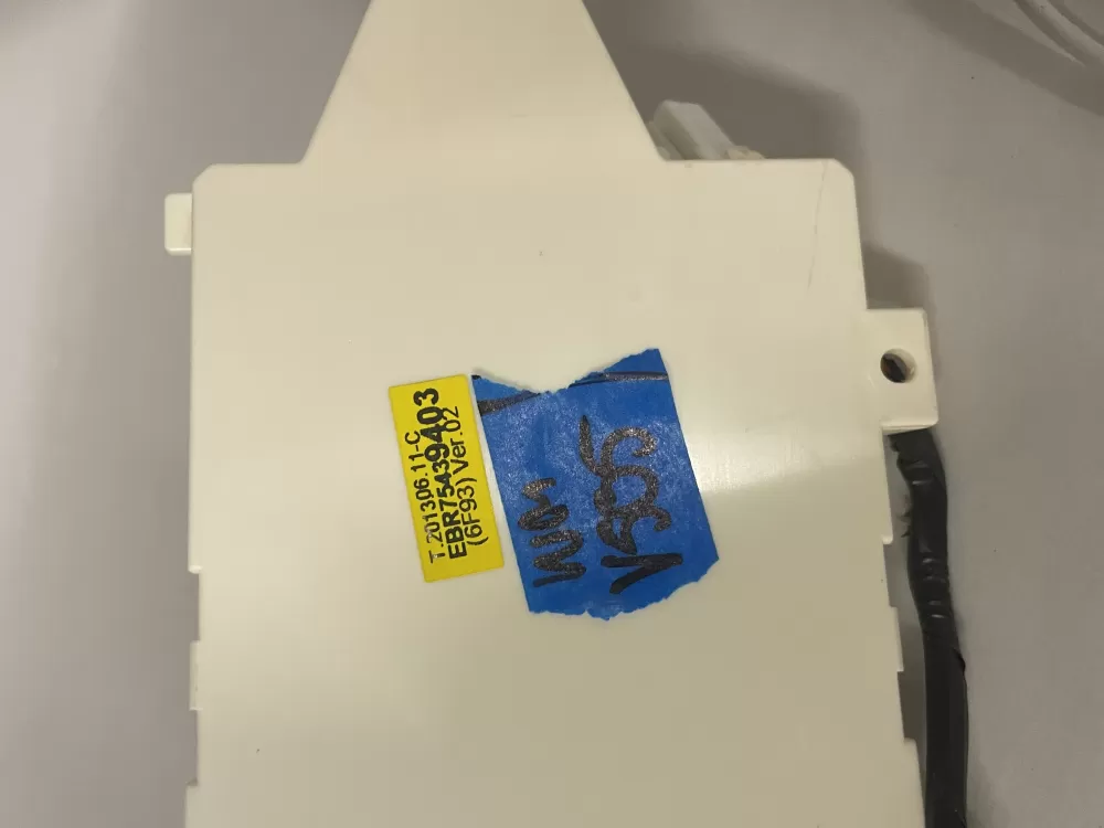LG EBR75439403 Dryer Control Board AZ227330 | Wmv505