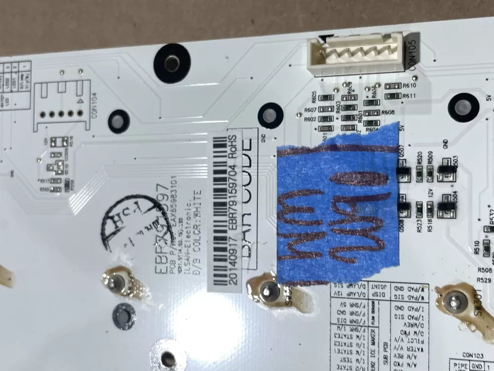 LG EBR79159704 Refrigerator Dispenser Board AZ64449 | Wm2090