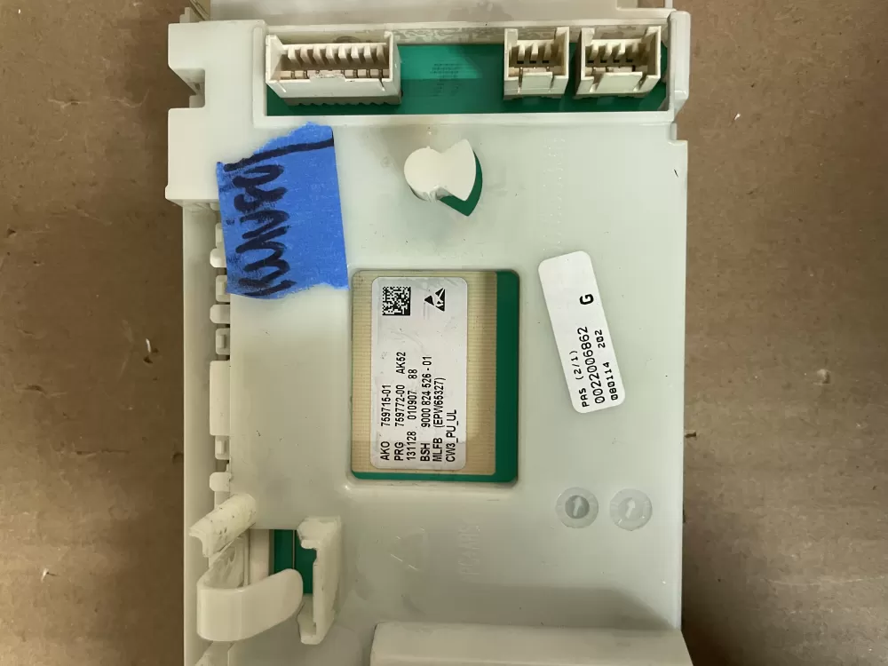 Bosch 9000824526 Washer Control Board AZ91073 | KMV44