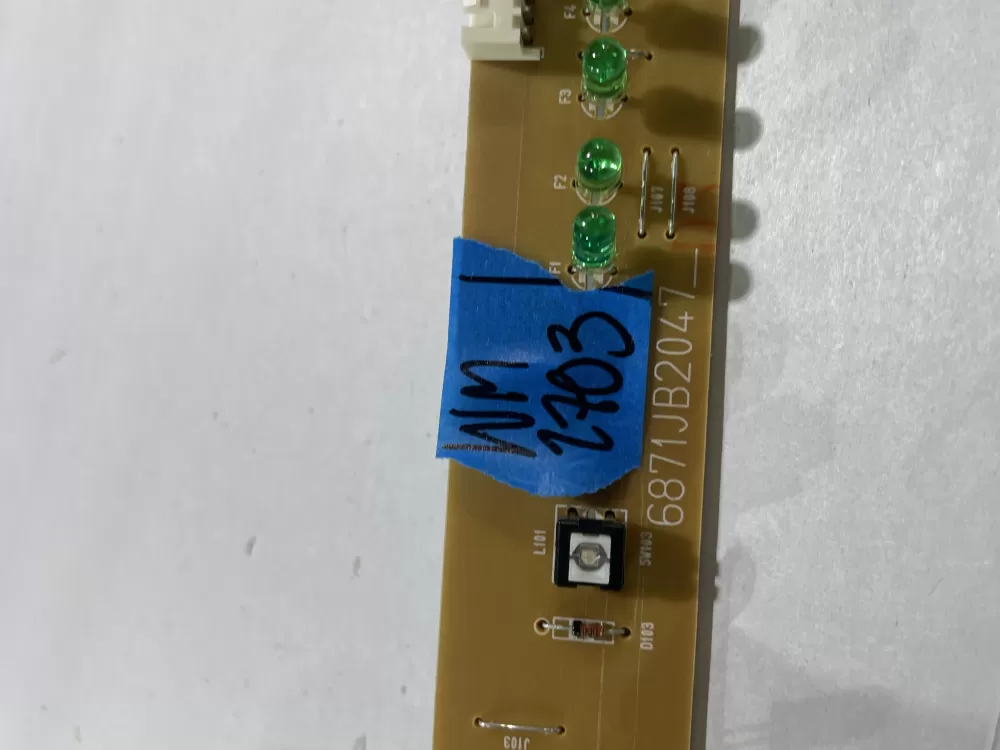 LG Kenmore 6871JB2047A Refrigerator Control Board AZ183522 | Wm2703