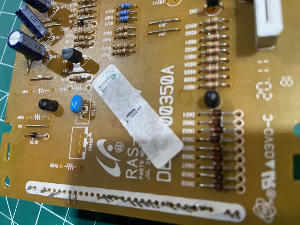 Samsung DE41-00350A Range Microwave Oven Control Board AZ142659 | NR2400